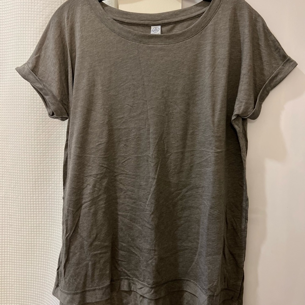Alternative Apparel Women’s Slate Grey Short Sleeves Tee Size M/L